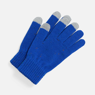 Перчатки сенсорные Spotti Senso, синие (Синий) Перчатки сенсорные Spotti Senso, синие (Синий)