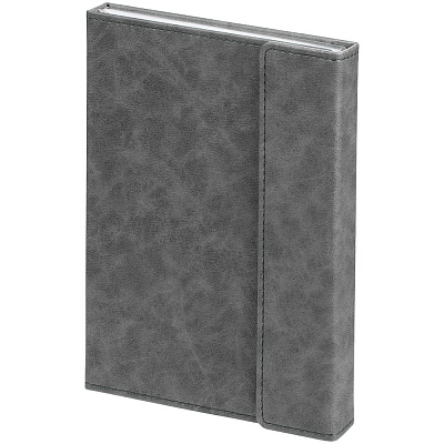 Ежедневник Flap на заказ, недатированный  (Серый)