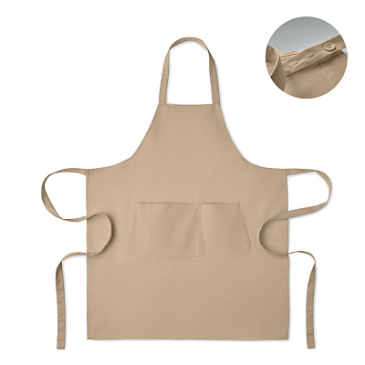 Organic cotton apron 240 gr/m² (Bеревка)