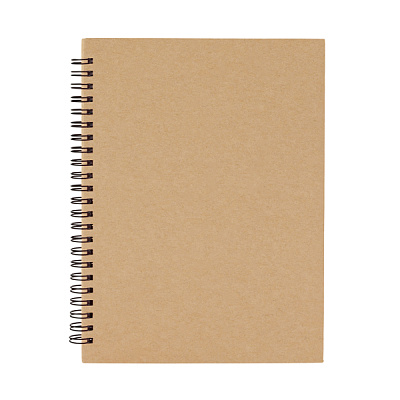Блокнот на пружине VALLE  (Бежевый)