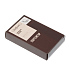 Портсигар S.Quire, нержавеющая сталь, искуственная кожа, тёмно-коричневый, 7,4х11,5х1,8 см - Фото 3