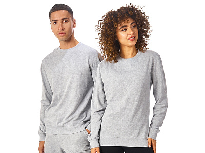 Свитшот Warsaw, унисекс (Серый меланж) Свитшот Warsaw, унисекс (Серый меланж)