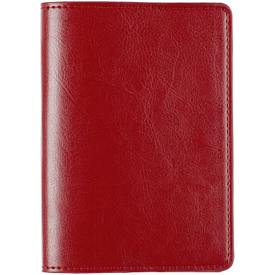 Обложка для паспорта Nebraska, красная (Красный)