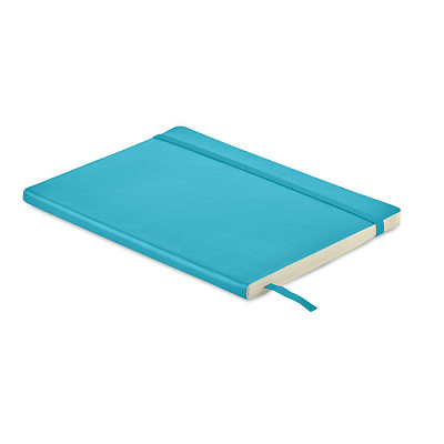 A5 recycled notebook (Бирюзовый)