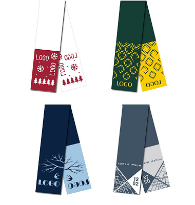 Шарф на заказ Tricksy Rand S полушерсть