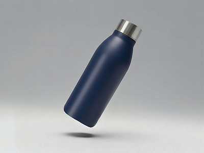 Вакуумная термобутылка Brottle c медной изоляцией, тубус, 600 мл (Тёмно-синий)