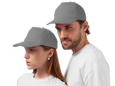 Бейсболка Florida 350 (Средне-серый)