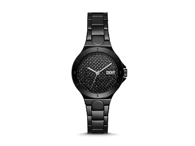 Часы наручные, женские (Черный)