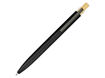 Ручка шариковая из переработанного алюминия Blossom (Чёрный)