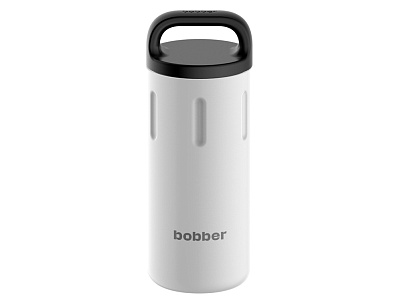 Вакуумный термос с керамическим покрытием Bottle, 590 мл (Белый)
