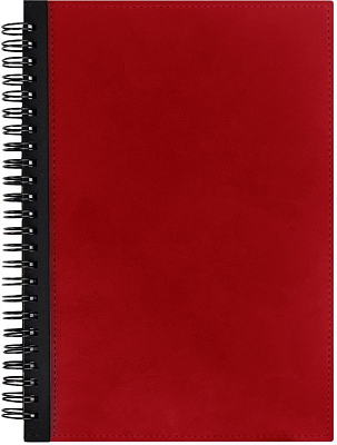 Ежедневник Notera Maxi, недатированный  (Красный)