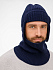 Шапка-ушанка Catch Match, темно-синяя - Фото 6