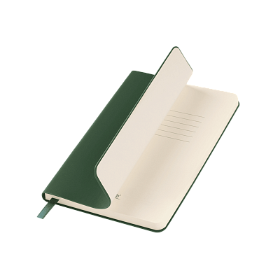 Ежедневник Спарк мини (Spark mini) A6 недатированный, зеленый (Зеленый, бежевый)