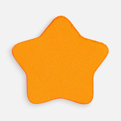 Наклейка тканевая Lunga Bial, M  неон (Оранжевый)