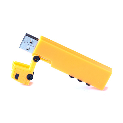 Пластик 22 Грузовик , 16Гб (Оранжевый)