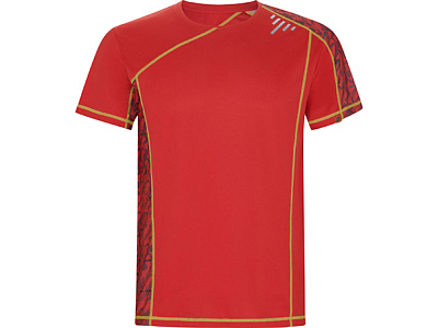 Спортивная футболка Sochi мужская (Принтованый красный)