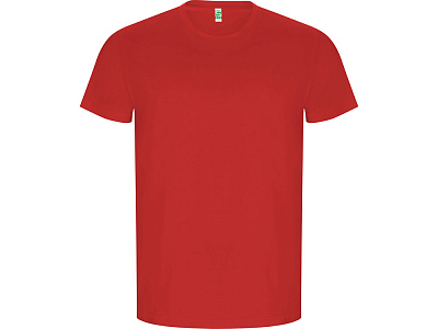 Футболка из органического хлопка Golden мужская (Красный)