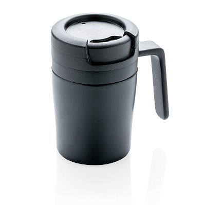 Термокружка Coffee-to-go (Черный;)