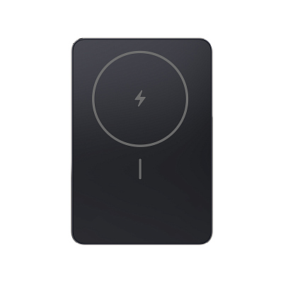 Беспроводной магнитный ПЗУ Xiaomi Super Slim Magnetic Power Bank 5000, фиолетовый