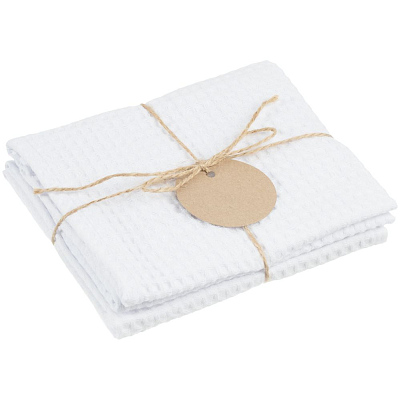 Набор кухонных полотенец Good Wipe  с белым (Белый)