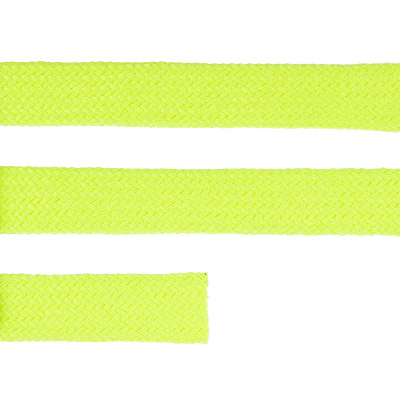 Плоский шнур Cord S, желтый неон, 10 см