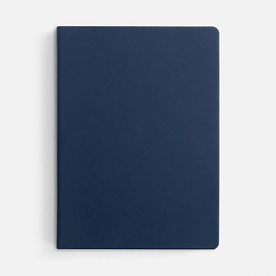 Ежедневник Shall, недатированный, синий