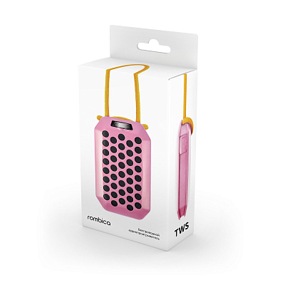 Портативная колонка Rombica Мysound Pulse, розовый