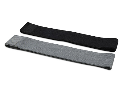 Набор тканевых фитнес-резинок Grip (Серый) Набор тканевых фитнес-резинок Grip (Серый)