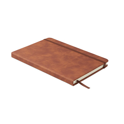 A5 smokey PU notebook (Коричневый)