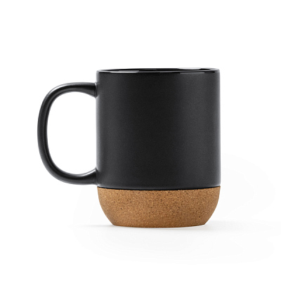 Кружка из экокерамики ROSELLA, Черная (Чёрный)