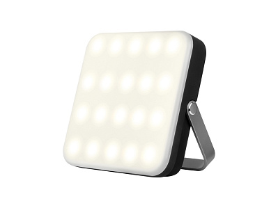 Внешний аккумулятор со светильником LED NEO Luna, 10000 mAh (Черный)