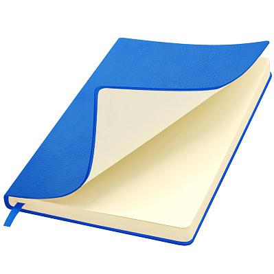 Ежедневник A5 недатированный Franco в мягком переплёте  (Синий) Ежедневник A5 недатированный Franco в мягком переплёте  (Синий)