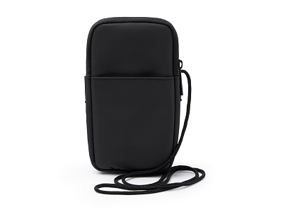 Сумка для мобильного телефона SEUL из экокожи (Чёрный)