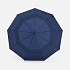 Складной зонт Dome Double с двойным куполом, темно-синий - Фото 2