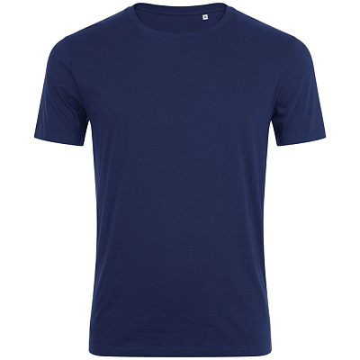 Футболка мужская Marvin, темно-синяя (Тёмно-синий)