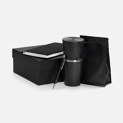 Набор Kroom Coffee, черный (Чёрный)