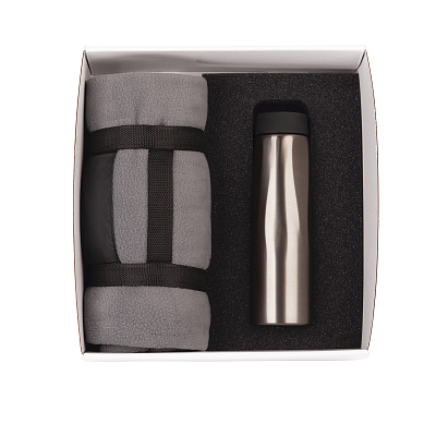 Набор подарочный "Тандем"  (Серый)