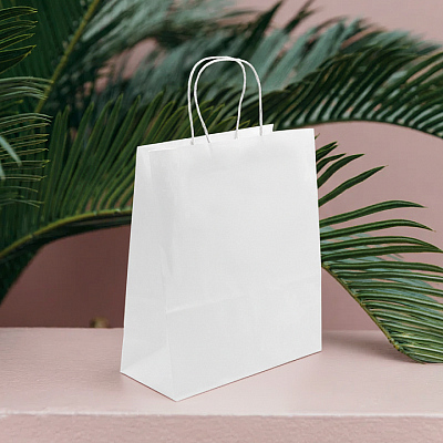 Пакет бумажный HAYA, Белый