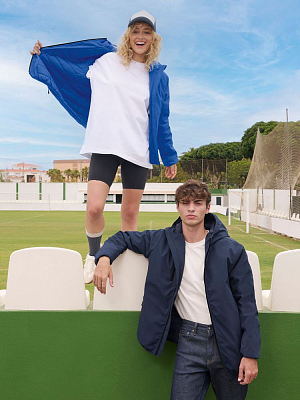 Куртка софтшелл с капюшоном мужская Falcon Men, ярко-синяя (royal)