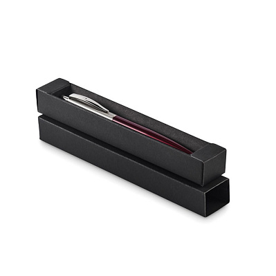 Push button pen in box (Красного бургундского вина)