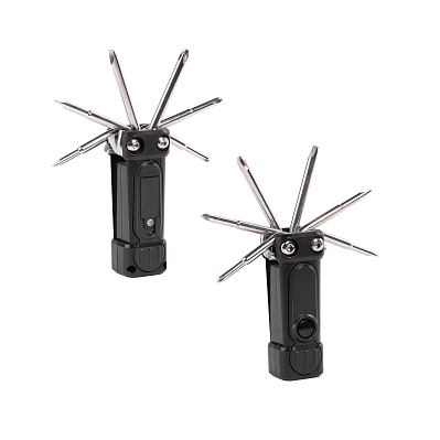 Мультитул "Flint", черный (Чёрный)