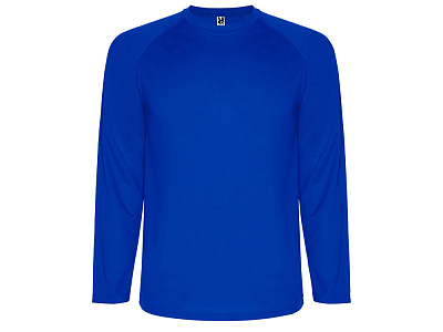 Футболка с длинным рукавом Montecarlo мужская (Королевский синий)