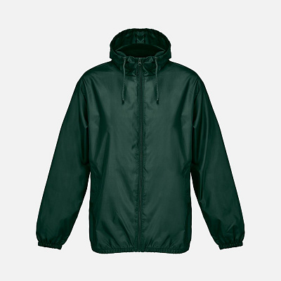 Ветровка унисекс Shield, белая (Зеленый)