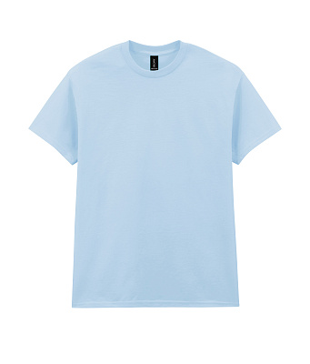 Футболка HEAVY COTTON, КРАСНЫЙ 5XL (Светло-голубой)