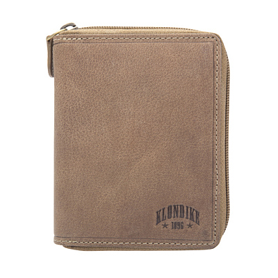 Бумажник KLONDIKE «Dylan», натуральная кожа в коричневом цвете, 10,5 х 13,5 см (Коричневый)