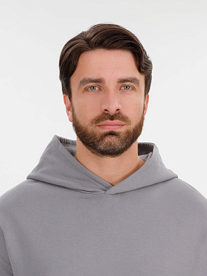 Худи оверсайз унисекс Outshine, серое