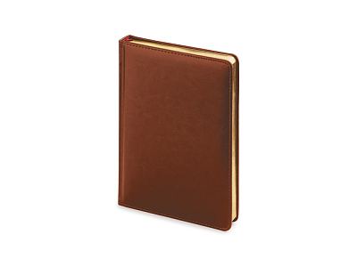 Ежедневник недатированный А5 Sidney Nebraska (Коричневый)