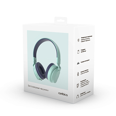 Наушники беспроводные Rombica MySound BH-16 Blue