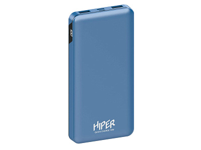 Портативный внешний аккумулятор MFX, 10000 mAh (Синий)