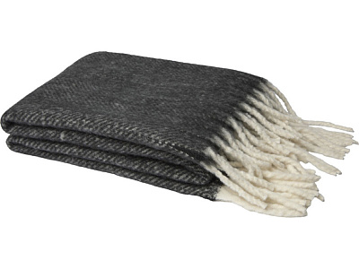 Плед Долли из переработанных материалов (Чёрный)